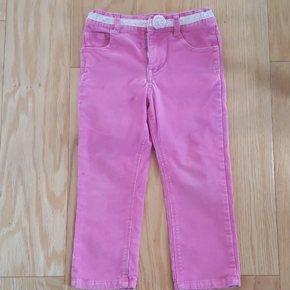 Toddler girl 3T pink corduroy pants - Picture 1 of 4